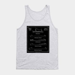 Great Lakes Maritime Disasters Tank Top